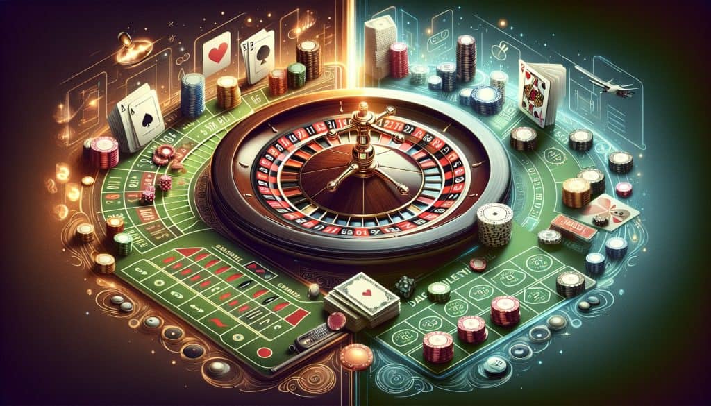 Ruleta ali blackjack: Katera igra ponuja večje možnosti za zmago? Ruleta ali blackjack: Katera igra ponuja večje možnosti za zmago?