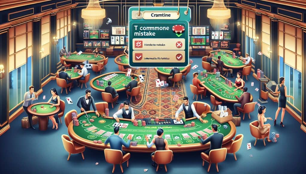 Prepoznavanje najpogostejših napak igralcev v spletnih casinovih