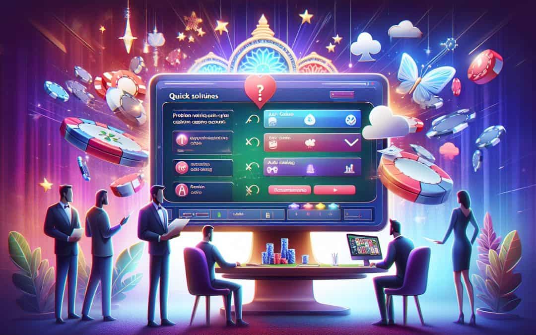 Kaj storiti, če vaš casino račun ne deluje?