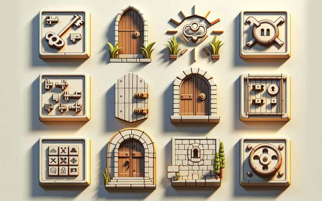 Kaj pomenijo simboli ključev in vrat v igralnih igrah