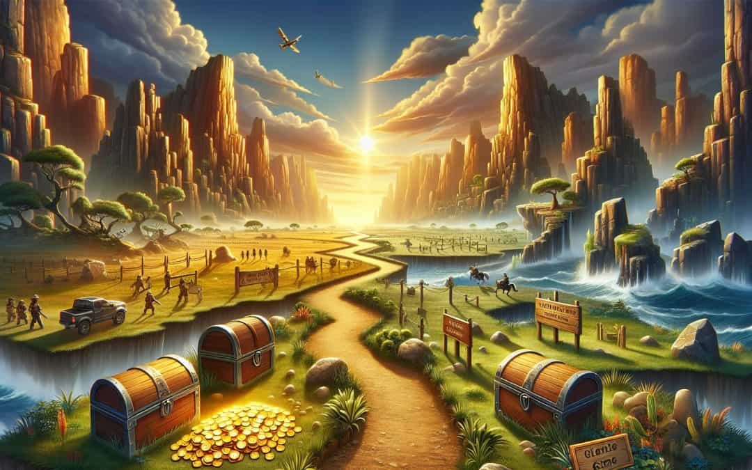 Igre ki združujejo pustolovščino in možnost dobitka