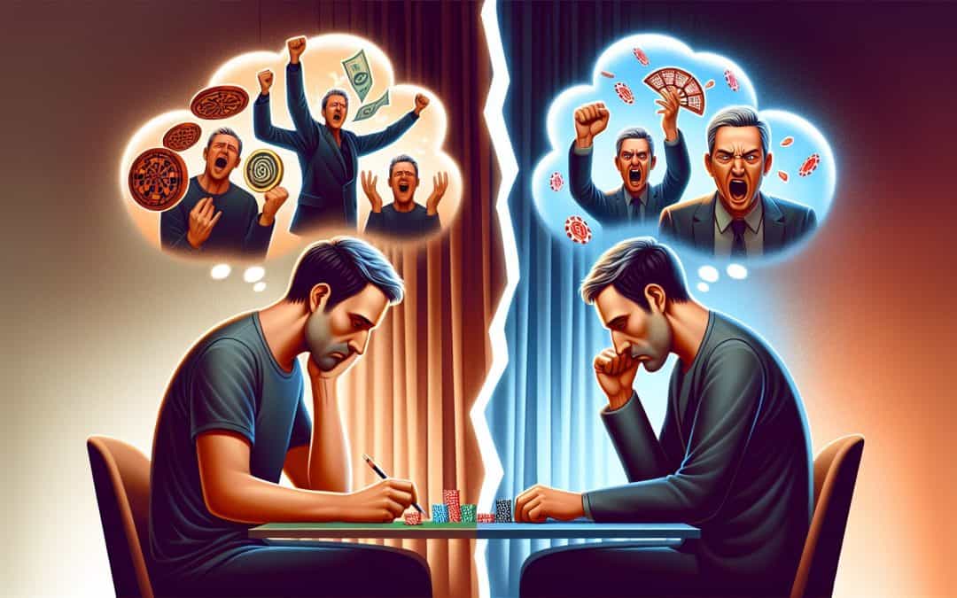 Psihološki učinki zmage in poraza pri igralcih na srečo