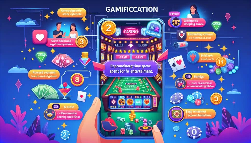 Kako casino aplikacije uporabljajo gamifikacijo da ostaneš