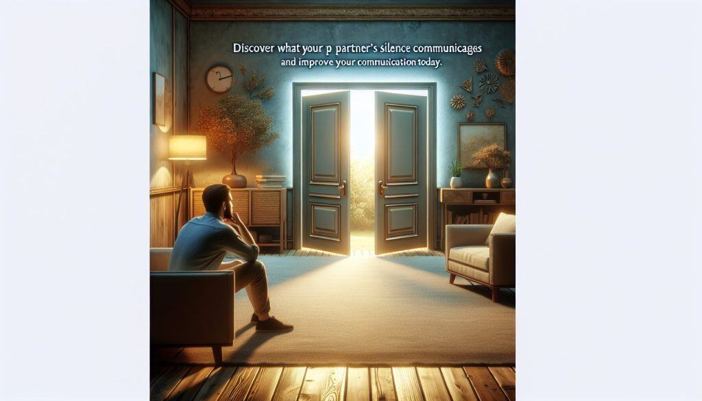 Partnerjeva tišina: kaj v resnici pomeni