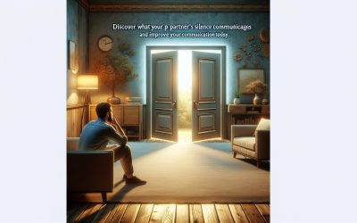 Partnerjeva tišina: kaj v resnici pomeni